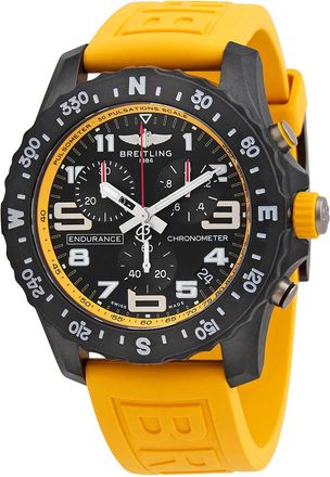Breitling Pre-owned Breitling Endurance Pro Chronograph Quartz Black Dial Mens Watch X82310A41B1S1