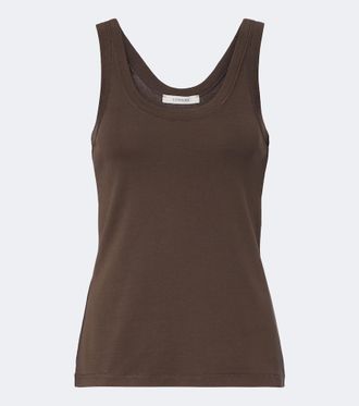 Christophe Lemaire RIbbed-knit cotton tank top