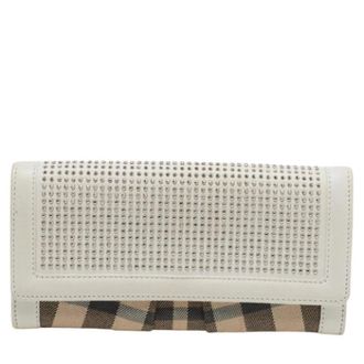 Burberry Pre-owned Continental Wallet - - Pre-owned - Donna - Bianco - ONE SIZE