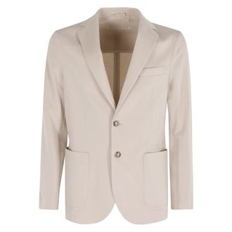 Circolo 1901 Blazers, male, Beige, Size: 4XL Premium Jacket