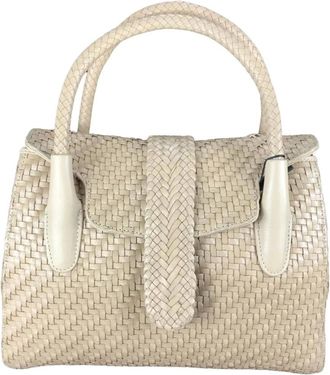 Allan K Kirsten Small DJ - Dames - Handtassen - Beige - ONE Size - Tassen