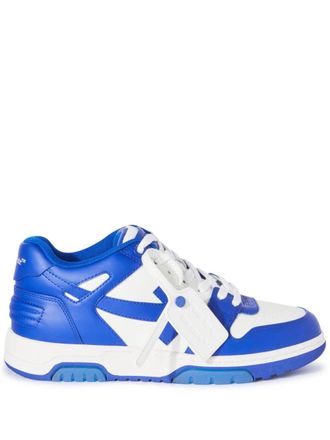 Off-white Out Of Office low-top sneakers - men - Recycled Polyester/Polyurethane/Nylon/Recycled Polyester/Leather/Rubber - 43 - Blue