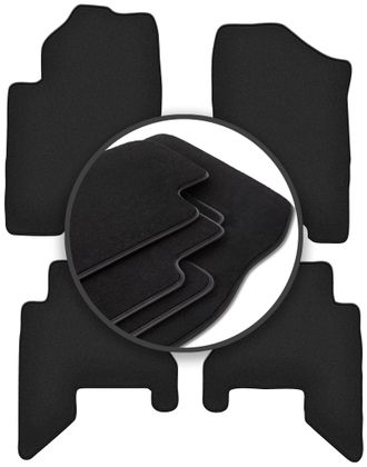 OEM Alfombrillas Premium Para Nissan Pathfinder 5 Plazas (pre-facelift) (2005-2010)