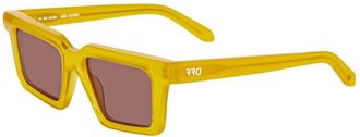 Off-white Unisex Black Square Sunglasses OERI142WINDSOR 1864