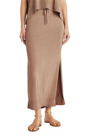 Splendid Veronica Sweater Skirt in Macchiato at Nordstrom, Size X-Small