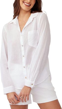 Bella Dahl Pocket Button Down Shirt