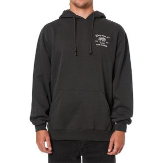 KATIN Suds Long Sleeve Pull-On Hoodie In Black Wash