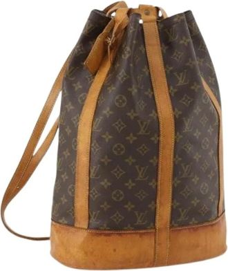 Louis Vuitton Pre-owned Bucket Bags, female, Brown, Size: ONE SIZE Pre-owned Randonn&eacute;e GM Bucket Bag