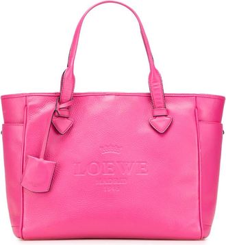 Loewe Pre-owned Loewe Leather Heritage Tote Ladies 11011