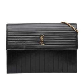 Saint Laurent Borsa a tracolla in pelle Pre-owned - - Pre-owned - Donna - Nero - ONE SIZE