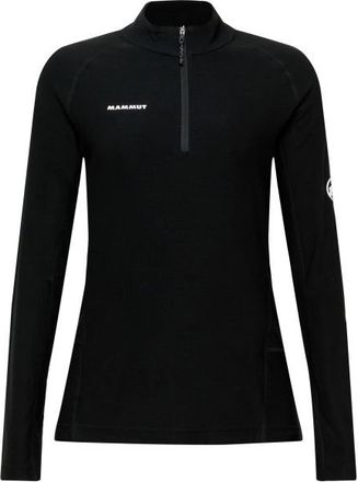 Mammut Tree Wool Thermal FL Half Zip Longsleeve Funktionsshirt f&uuml;r Damen | schwarz