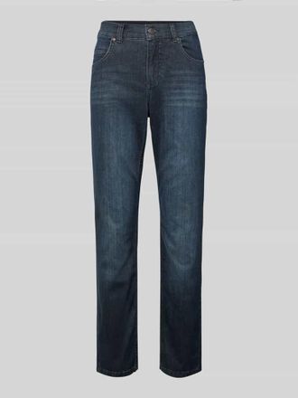 Angels Slim Fit Jeans im 5-Pocket-Design Modell Cici in Dunkelblau, Gr&ouml;&szlig;e 36/30