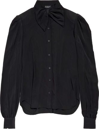 Balenciaga Polyester Shirt Voor Moderne Stijl