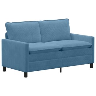 vidaXL Divano Blu 156 X 81 X 87,5 Cm Tessuto Vidaxl