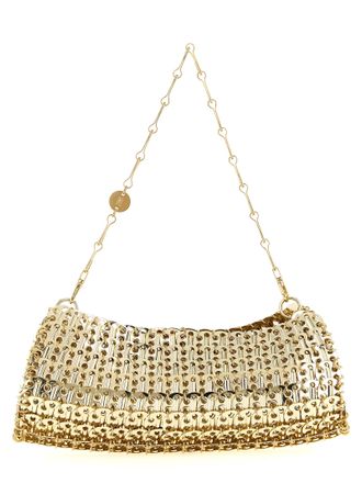 Paco Rabanne Gold Brass Clutch Womens Bag