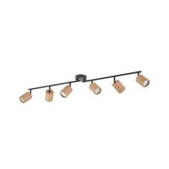 Lindby Lindby Foco stralino En Marr&oacute;n De Madera