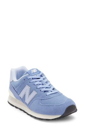 New Balance 574 Sneaker in Blue Indigo/nb White at Nordstrom, Size 5.5
