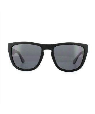 Tommy Hilfiger Square Mens Black Grey Sunglasses - One Size