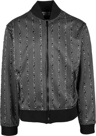 Versace Jeans Couture Jassen, Heren, Zwart, S, Polyester, sweatshirt