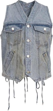 Natasha Zinko Canotta con applicazione - Blu