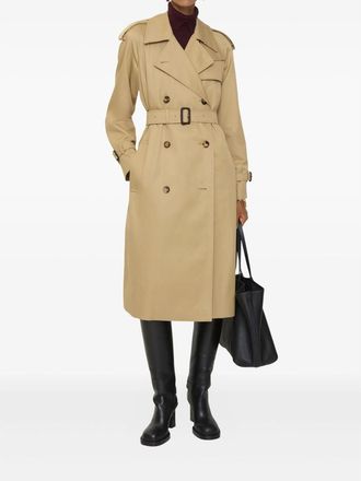 Burberry Double-breasted Belted Trench Coat