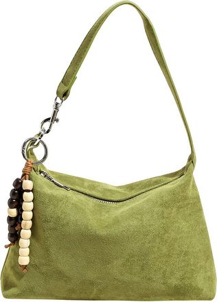 Generic Suede Tote Bag for Women with Pendant Shoulder Bag Shoulder Handbags Purses Casual Hobo Bags for Work Travel