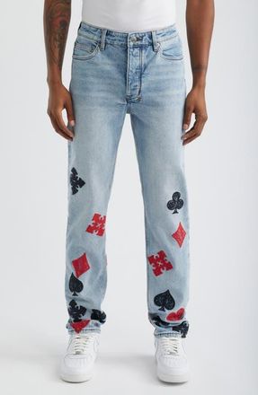 Ksubi Chitch Duke Suit Straight Leg Jeans in Denim at Nordstrom, Size 30 R
