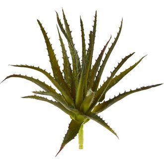 Nearly Natural 10-in Aloe Pick Artificial Plant in Green at Nordstrom
