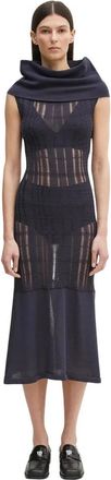 Our Legacy Cover Dress - Dames - Kleedjes - Blauw - M - Kleedjes