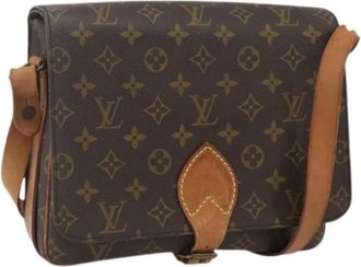 Louis Vuitton Pre-owned Cross Body Bags, female, Brown, Size: ONE SIZE Pre-owned Vintage Cross Body Bag