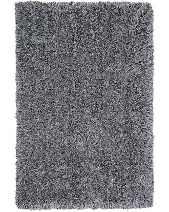 Beliani Beliani - Tappeto Shaggy Color Grigio Sale E Pepe 140 X 200 Cm Cide
