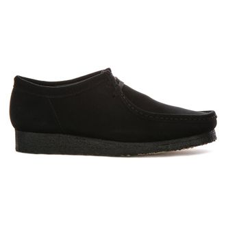 Clarks Wallabee - male - Clarks - Laced Shoes - Black - 10 1/2 UK - Shoes