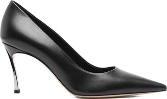 Casadei Superblade Leather Pumps