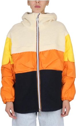 K-Way Sherpa Nylon Deken - Heren - Zomerjassen - Veelkleurig - S - Nylon - Jassen