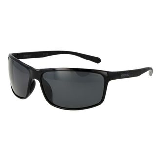 Polaroid Unisex Black Plastic Sunglasses - One Size