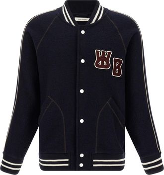 Wales Bonner Mens The October Varsity Bomber Jacket