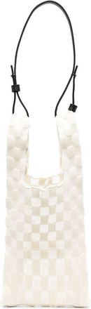 Lastframe interwoven sheer tote bag - women - Polyester - OS - White