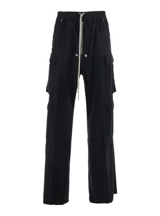 Rick Owens Black Relaxed Cargos