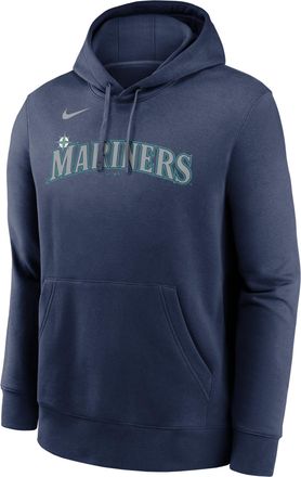 Nike Julio Rodríguez Seattle Mariners Club Nike Mens MLB Pullover Hoodie in Blue | NKDK44BMV9-H2U