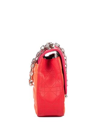 Dior cannage-quilting shoulder bag - women - Calf Leather - One Size - Pink