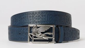 Etro Cintura Etro in pelle goffrata