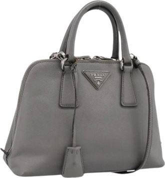 Prada Borsa Vintage Pre-owned in Saffiano - - Pre-owned - Donna - Grigio - ONE SIZE