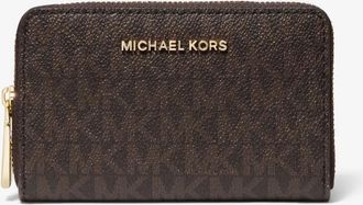 Michael Kors Small Logo and Leather Wallet