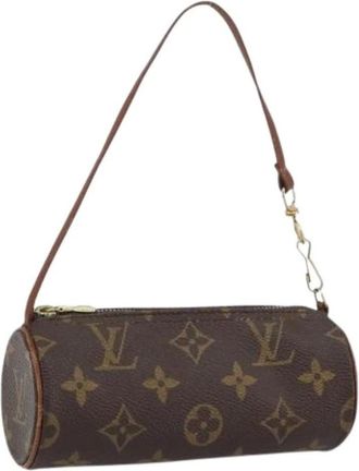 Louis Vuitton Pre-owned Mini Bags, female, Brown, Size: ONE SIZE Pre-owned Vintage Canvas Mini Bag