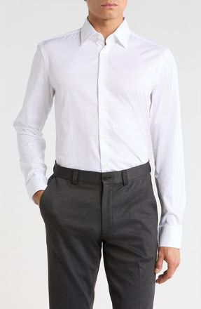 BOSS Hank Dress Shirt in White at Nordstrom Rack, Size 14.5 - R