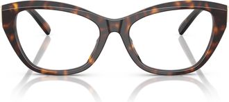 Tiffany & Co. 0tf2268u Cat-Eye Tortoiseshell Acetate Eyeglasses