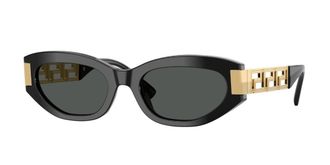 Versace VE4501 GB1/87 Womens Sunglasses Black Size 54