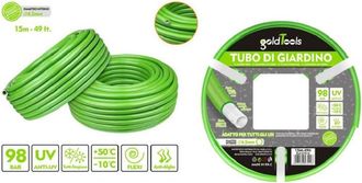Trade Shop Trade Shop - Tubo Per Giardino Irrigazione In Pvc Verde Pompa Acqua 15 Mt 49ft &Oslash; 6.5mm 57512