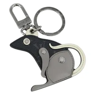 Louis Vuitton Pre-owned Accessories, female, Black, Size: ONE SIZE Pre-owned Canvas Key Holder