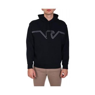 Emporio Armani Hombre, Sudaderas, Azul, Talla: L